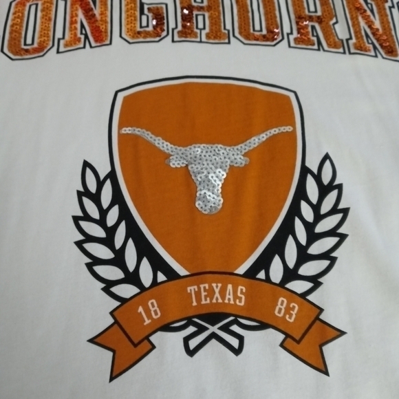 𝅺victoria's Secret PINK Collegiate bling campus tshirt - Picture 3 of 6